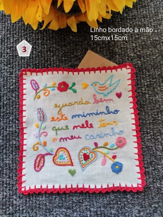 Lenço dos Namorados - 15cm